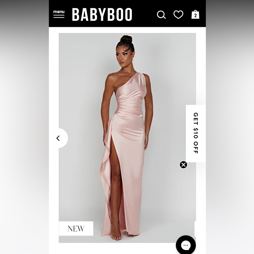 Ariel Maxi Dress Blush